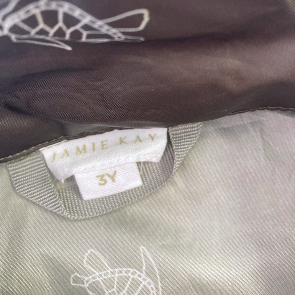 JAMIE KAY - Avery Rain Jacket : Sea Turtle Dark Olive - 3T - Picture 7 of 16
